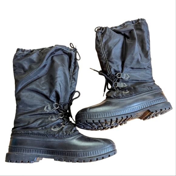 Vintage Sorel Snowbear Steel Shank Lace Up Lug Sole Warm Winter Boots main image 7